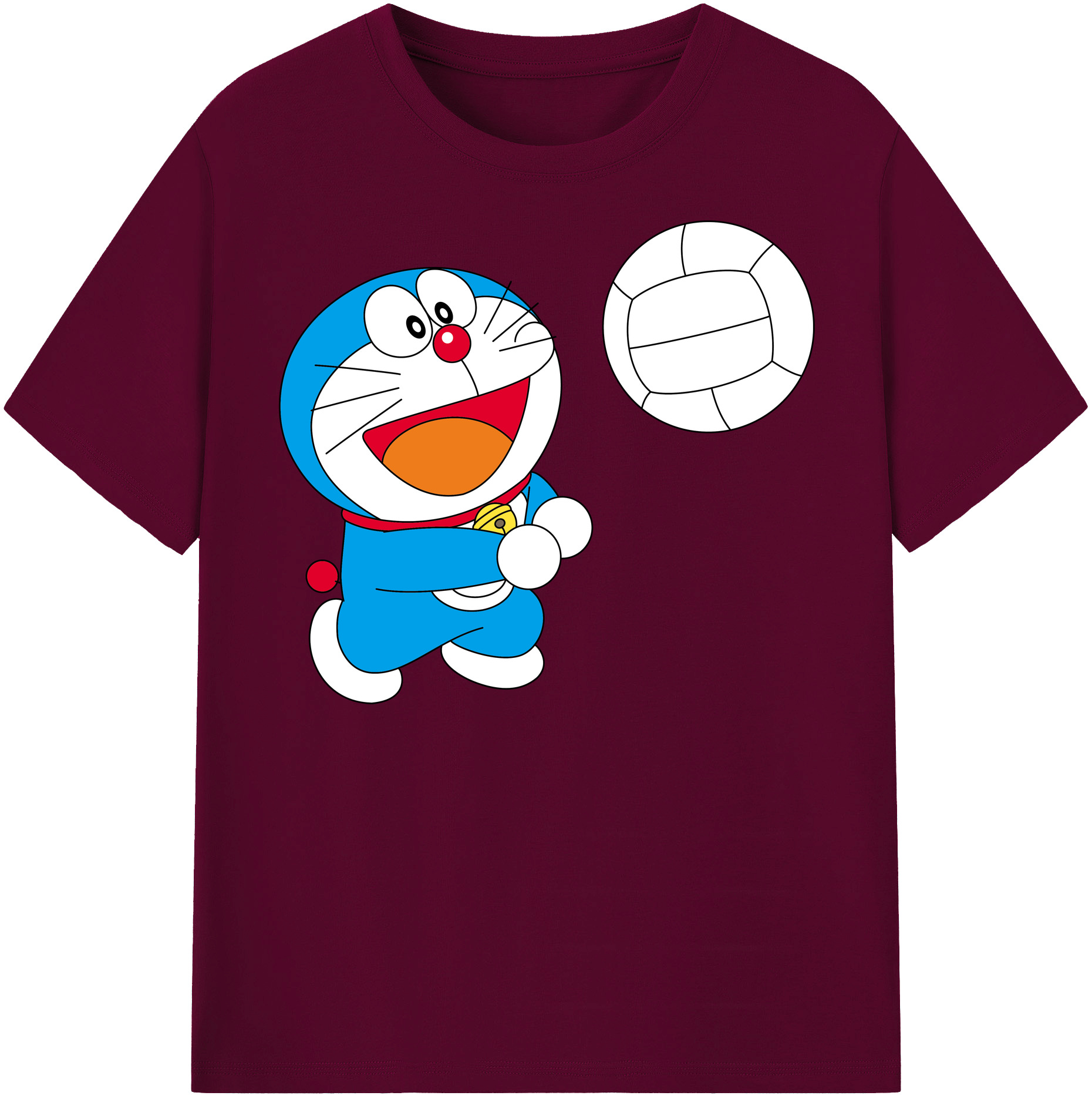 （画像用） ドラえもん Doraemon レディースカジュアルプリントTシャツ（綿100％）